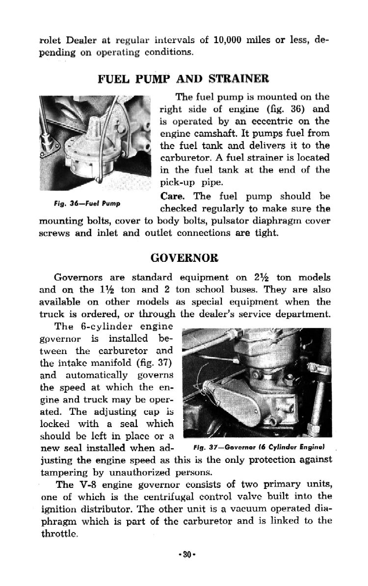 1959 Chevrolet Truck Operators Manual Page 94